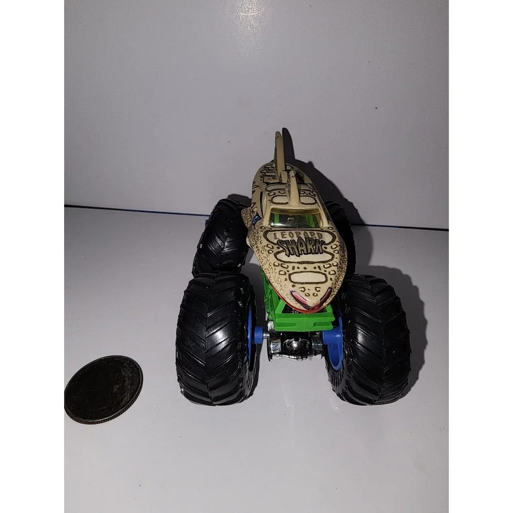 Hot Wheels Monster Jam Leopard Shark Replacement Die‎ Cast Truck